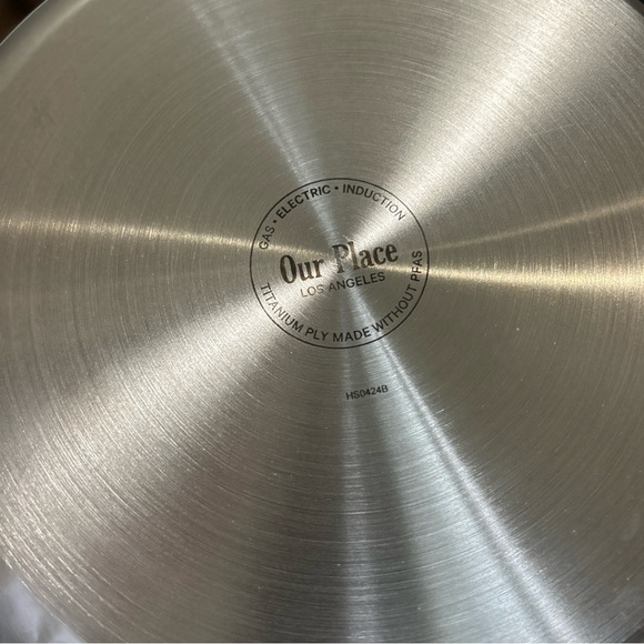 Titanium Our Place Always Pan Pro NWT Chrome & Gold - Picture 5 of 12